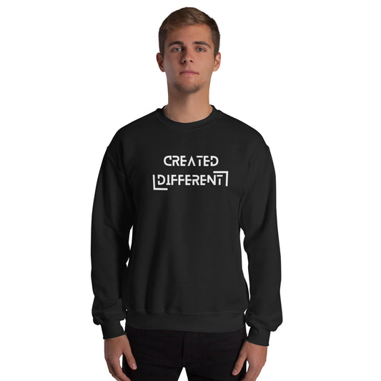 Created Different Unisex Sweatshirt