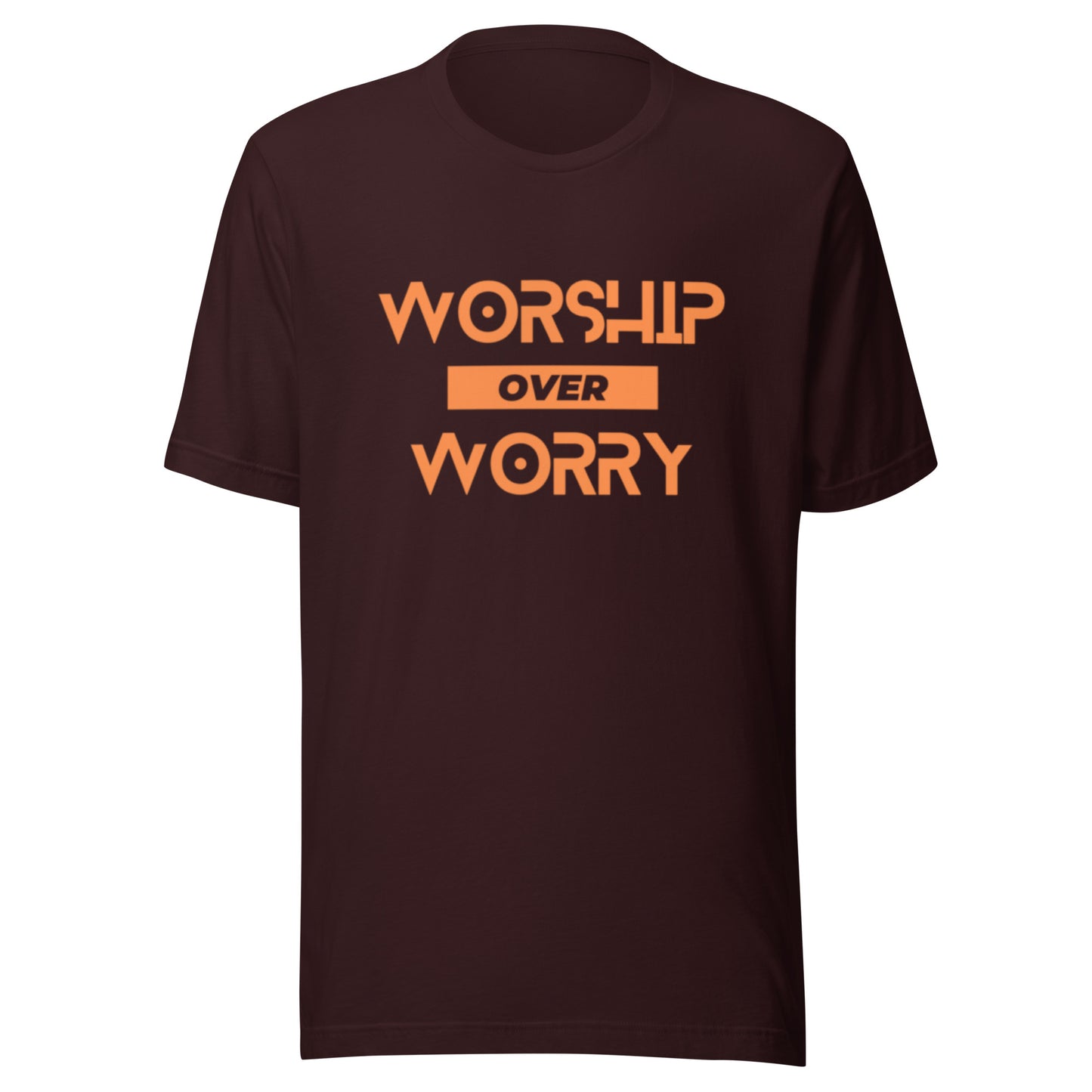 Worship over Worry Unisex t-shirt